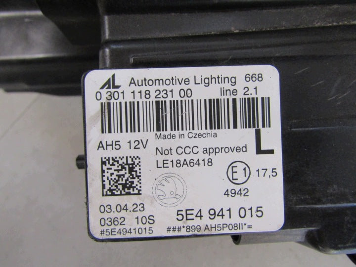 Frontscheinwerfer Skoda Octavia IV 5E4941015 LED Links Scheinwerfer Headlight SCH5266405233ty