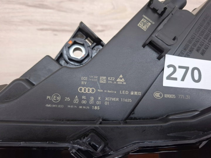 Frontscheinwerfer Audi Q7 4M0941033 Links Scheinwerfer Headlight SCH5283857254up