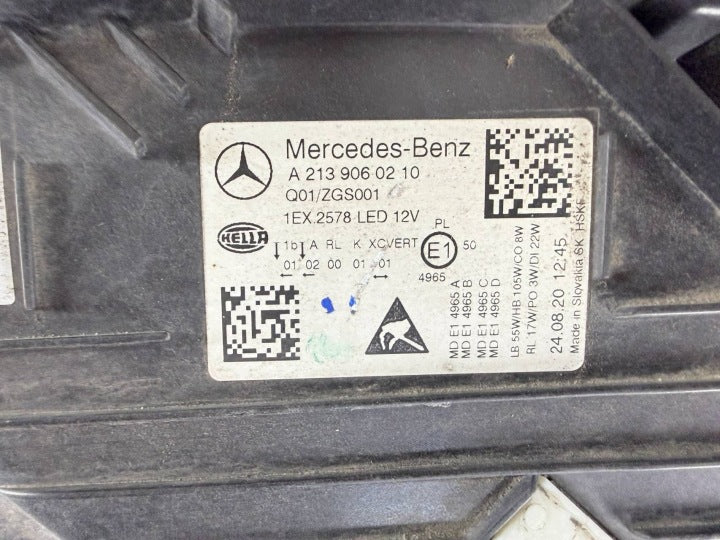 Frontscheinwerfer Mercedes-Benz W213 A2139060210 LED Rechts Headlight SCH5348863197qd