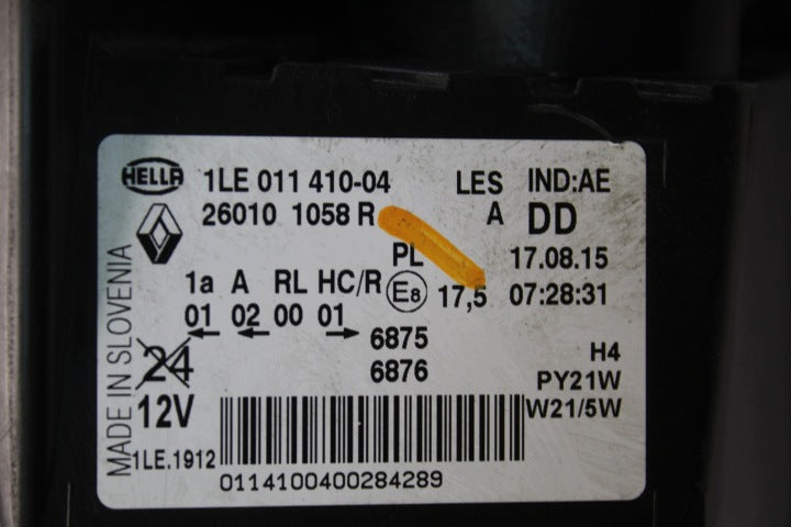 Frontscheinwerfer Renault Trafic III 260101058R Rechts Scheinwerfer Headlight SCH5380717893lu