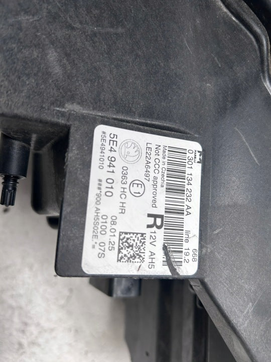 Frontscheinwerfer Skoda Octavia I 5E4941010 LED Rechts Scheinwerfer Headlight SCH5426583196dp