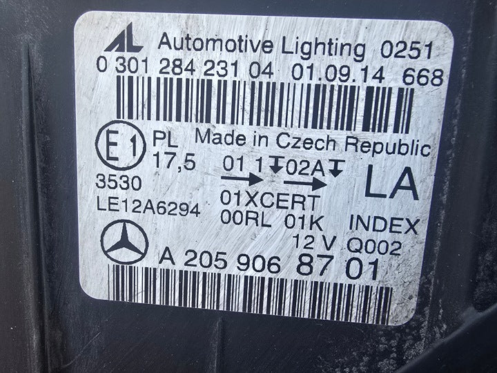 Frontscheinwerfer Mercedes-Benz W205 A2059068701 LED Links Headlight SCH5489140550gk