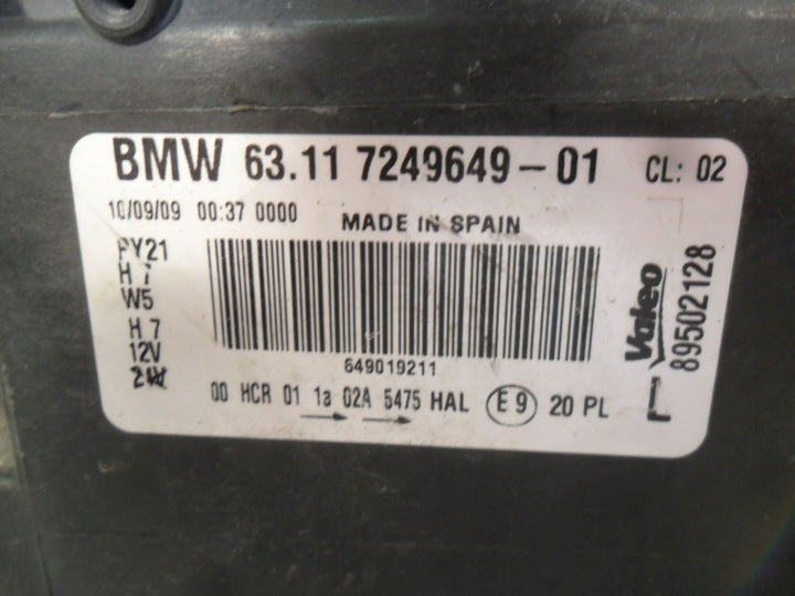 Frontscheinwerfer BMW 1 E81 E87 7249649 Links Scheinwerfer Headlight SCH5493746122fg