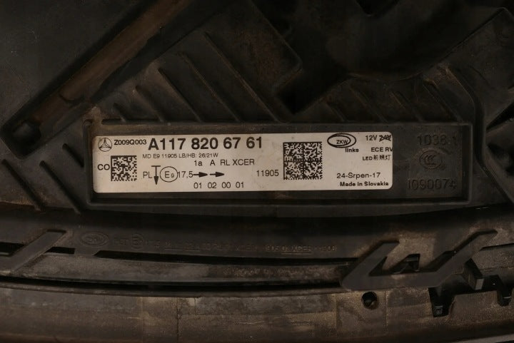 Frontscheinwerfer Mercedes-Benz Cla A1178206761 LED Links Scheinwerfer Headlight SCH5525740805mk