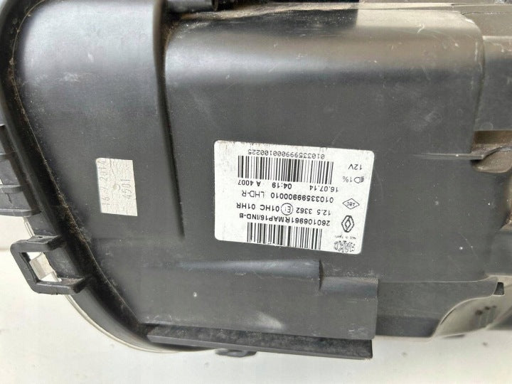 Frontscheinwerfer Renault Clio IV 260106961 Rechts Scheinwerfer Headlight SCH5553038661pg
