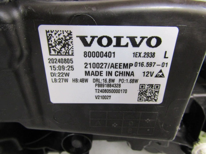 Frontscheinwerfer Volvo 80000401 LED Links Scheinwerfer Headlight SCH5554044354fs