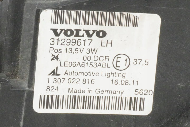 Frontscheinwerfer Volvo V50 31299617 Links Scheinwerfer Headlight SCH5604842174lj