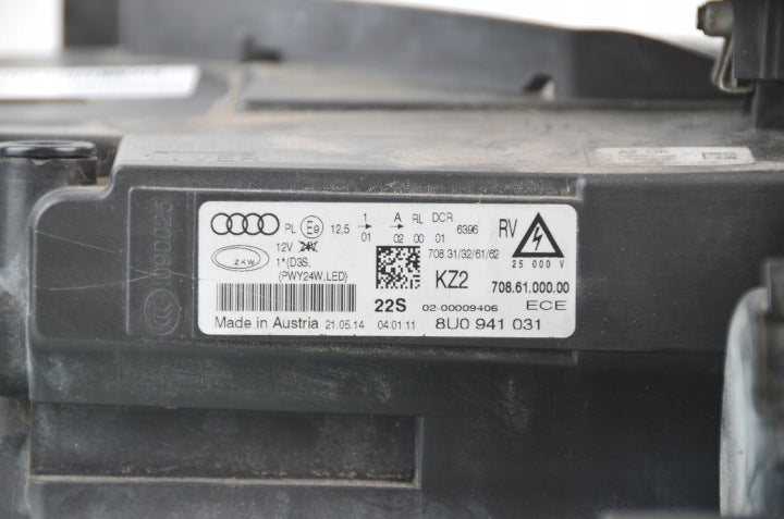 Frontscheinwerfer Audi Q3 8U0941031 Links Scheinwerfer Headlight SCH5619517207kz