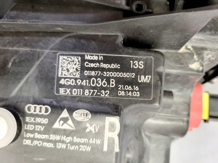 Frontscheinwerfer Audi A6 4G0941036B LED Rechts Scheinwerfer Headlight SCH5643299125mf