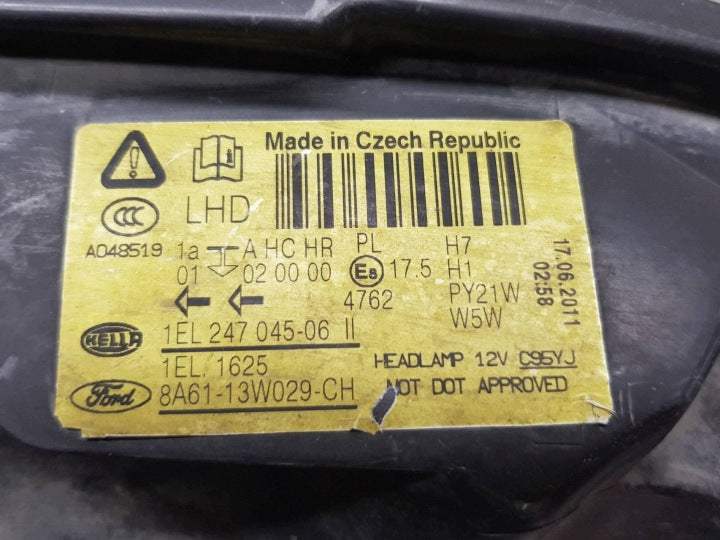 Frontscheinwerfer Ford Fiesta I S14493130 Rechts Scheinwerfer Headlight SCH5762069012kz