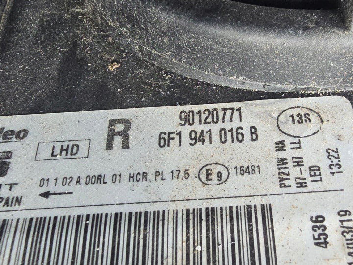 Frontscheinwerfer Seat Ibiza 6F1941016B LED Rechts Scheinwerfer Headlight SCH5790154117wq