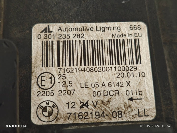 Frontscheinwerfer BMW X3 E83 7162194-08 Rechts Scheinwerfer Headlight SCH5802075425py