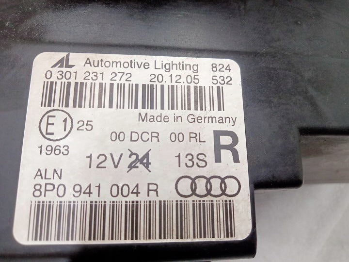 Frontscheinwerfer Audi A3 8P0941004R Rechts Scheinwerfer Headlight SCH5802859927ls