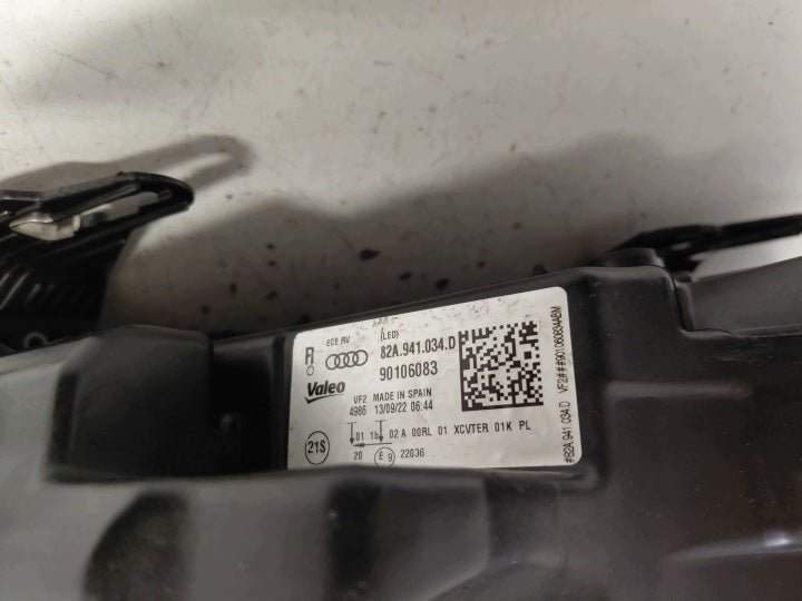 Frontscheinwerfer Audi A1 82A941034D Rechts Scheinwerfer Headlight SCH5823454882xw