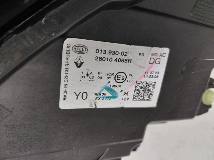 Frontscheinwerfer Renault Captur II 260104095R Rechts Scheinwerfer Headlight SCH5825657817fe