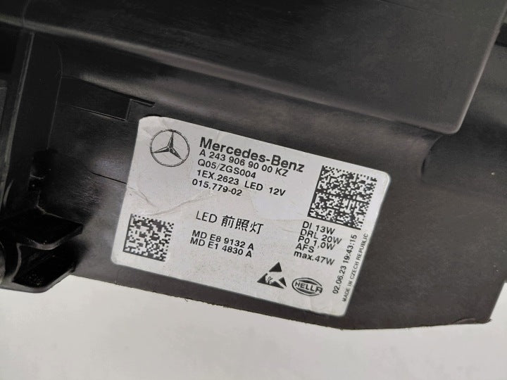Frontscheinwerfer Mercedes-Benz Eqa Eqb A2439069000 Ein Satz Headlight SCH5828766188rd