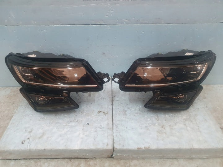 Frontscheinwerfer Skoda Kodiaq 566941015E Ein Satz Scheinwerfer Headlight SCH5857929697yg