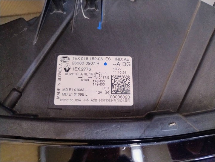 Frontscheinwerfer Renault I 260600907R Full LED Links Scheinwerfer Headlight SCH5861126429fb