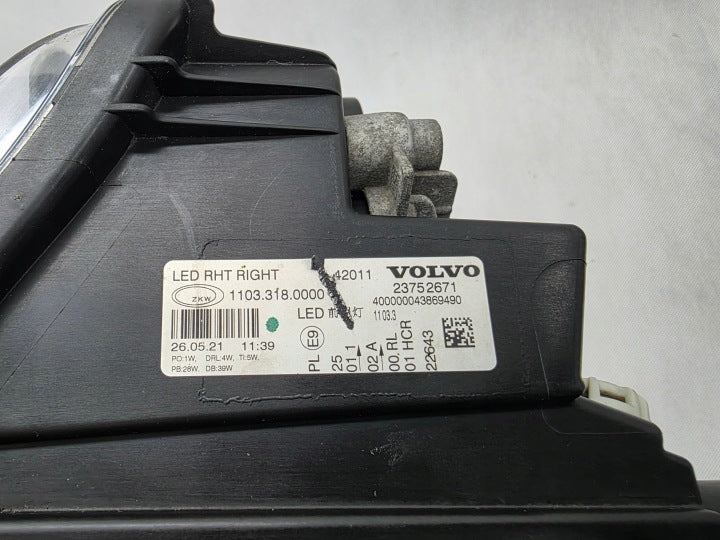 Frontscheinwerfer Volvo 23752671 LED Rechts Scheinwerfer Headlight SCH5891199211ga