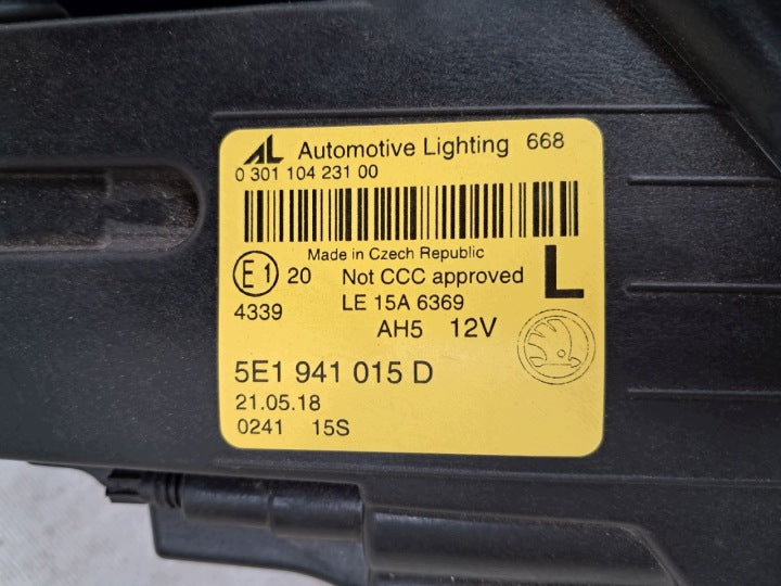 Frontscheinwerfer Skoda Octavia I 5E1941015D 782-505-457 Links Headlight SCH5897277175ei