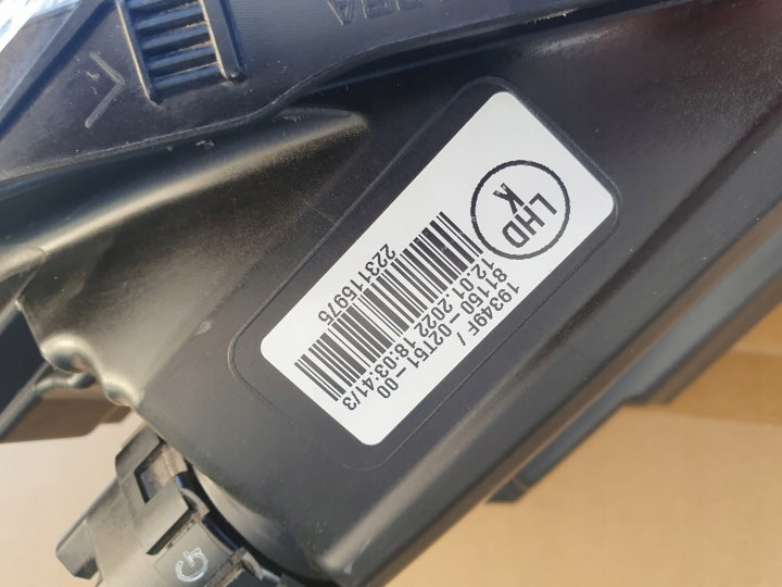 Frontscheinwerfer Toyota Corolla 81150-02T51-00 LED Links Scheinwerfer Headlight SCH5916224462tf