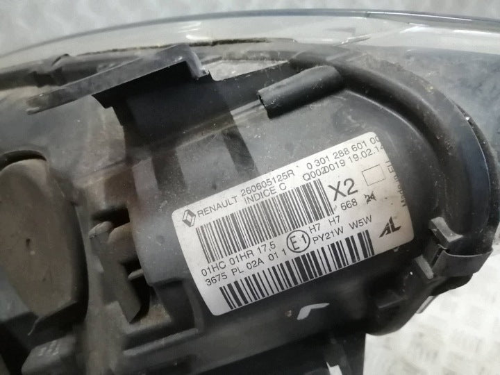 Frontscheinwerfer Renault Megane III 260605125R Links Scheinwerfer Headlight SCH5977368624ku