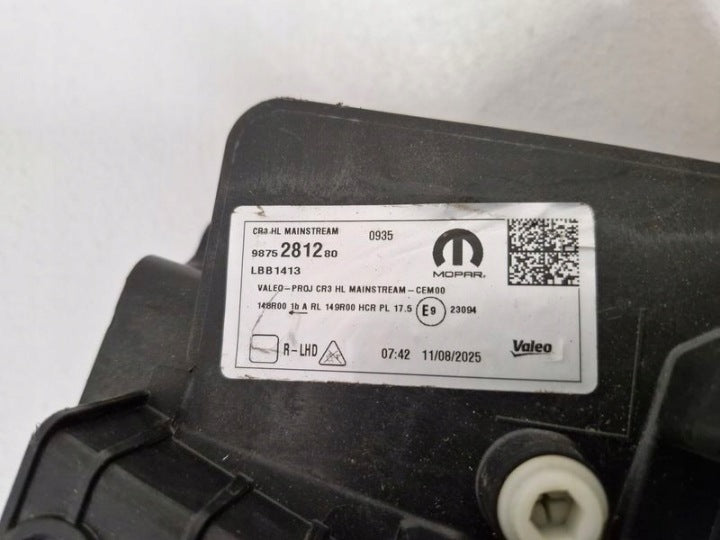 Frontscheinwerfer Citroën C5 Aircross 9875281280 Rechts Scheinwerfer Headlight SCH5989258695ty