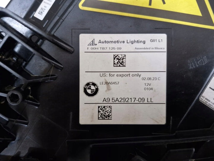 Frontscheinwerfer BMW X3 G01 G02 5A29217-09 Laser Links Scheinwerfer Headlight SCH6018405795eg