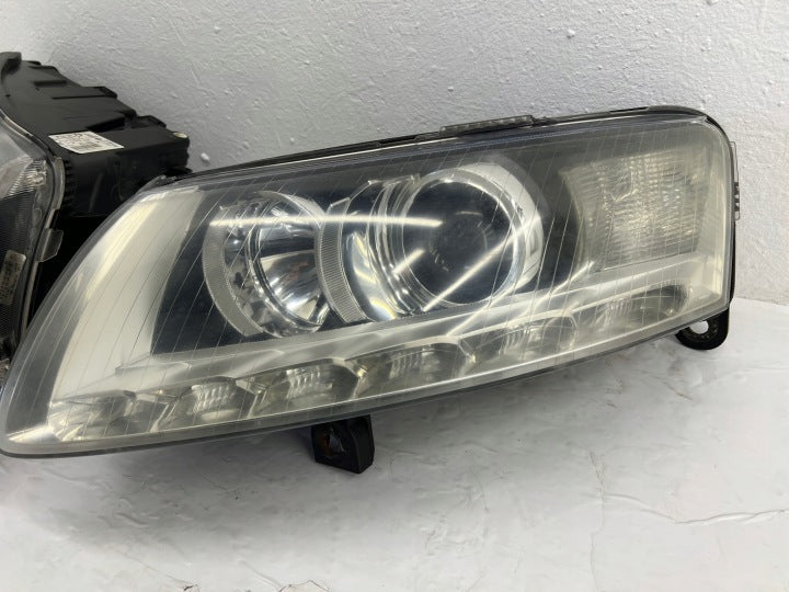 Frontscheinwerfer Audi A6 C6 4F0941030CP Ein Satz Scheinwerfer Headlight SCH6069415985cj