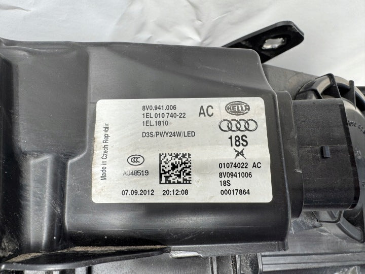 Frontscheinwerfer Audi A3 8V0941006 87081090 Xenon Rechts Scheinwerfer Headlight SCH6071472459eb