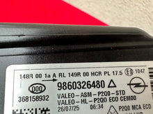 Laden Sie das Bild in den Galerie-Viewer, Frontscheinwerfer Opel Mokka 9860326480 Links Scheinwerfer Headlight SCH6135147229pa