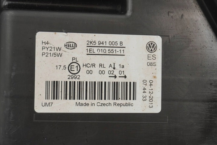 Frontscheinwerfer VW Caddy III 2K5941005B Links Scheinwerfer Headlight SCH6207886877dp