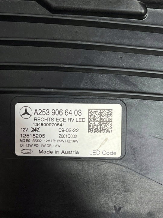 Frontscheinwerfer Mercedes-Benz Glc A2539066403 LED Rechts Headlight SCH6237735045ac