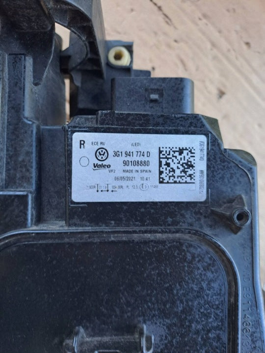 Frontscheinwerfer VW Passat B8 3G1941774D Rechts Scheinwerfer Headlight SCH6276382925sx