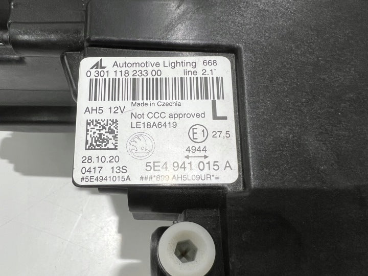 Frontscheinwerfer Skoda Octavia IV 5E4941015A LED Links Scheinwerfer Headlight SCH6298364675cp