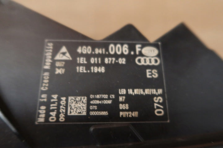 Frontscheinwerfer Audi A6 C7 4G0941006F Xenon Rechts Scheinwerfer Headlight SCH6305615121pi