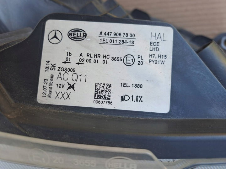 Frontscheinwerfer Mercedes-Benz Vito W447 A4479067800 Rechts Headlight SCH6310039293dk