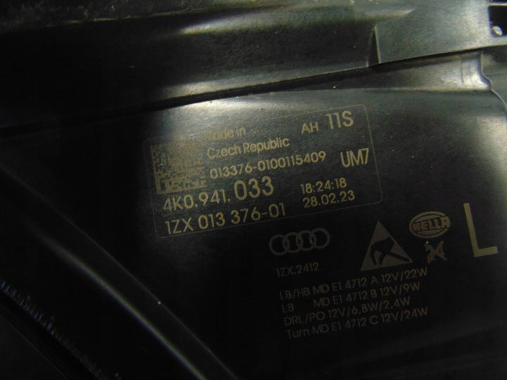 Frontscheinwerfer Audi A6 C8 4K0941033 LED Links Scheinwerfer Headlight SCH6323892224qa