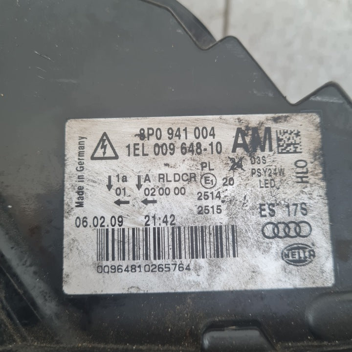 Frontscheinwerfer Audi A3 8P0941004 Rechts Scheinwerfer Headlight SCH6374567128kl