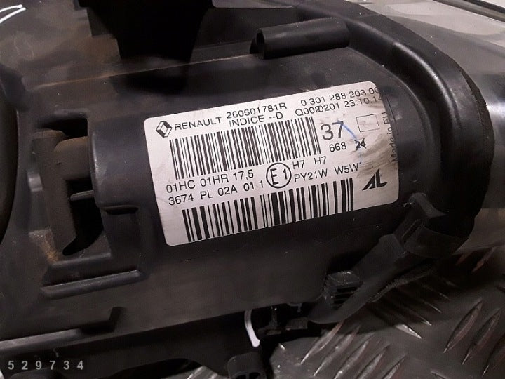 Frontscheinwerfer Renault Megane 260601781R Links Scheinwerfer Headlight SCH6385696585cy