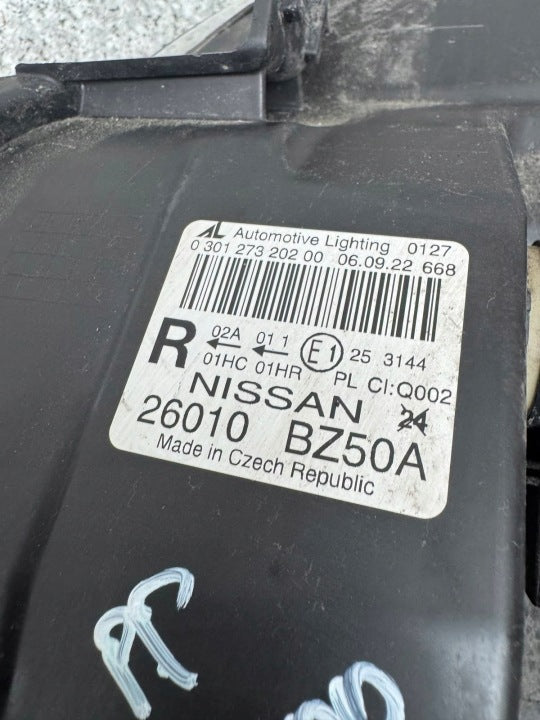 Frontscheinwerfer Nissan Interstar 26010BZ50A Rechts Scheinwerfer Headlight SCH6403735608qb