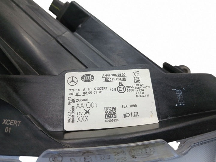 Frontscheinwerfer Mercedes-Benz W447 A4479069800 Rechts Scheinwerfer Headlight SCH6429359099ps