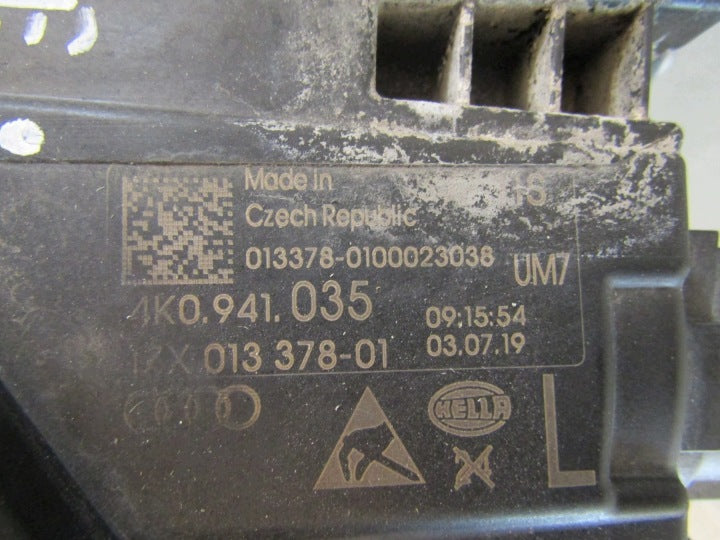 Frontscheinwerfer Audi A6 C8 4K0941035 LED Links Scheinwerfer Headlight SCH6463909714kw