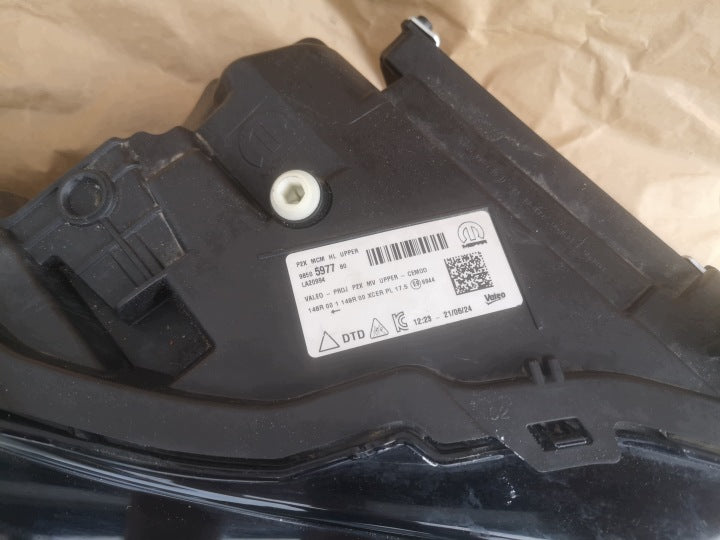 Frontscheinwerfer Peugeot 208 9850597780 Rechts Scheinwerfer Headlight SCH6491165044tg
