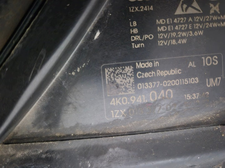 Frontscheinwerfer Audi A6 C8 4K0941039 4K0941040 Ein Satz Scheinwerfer Headlight SCH6537499270gt