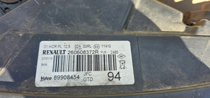 Frontscheinwerfer Renault Espace V 260608372R Links Scheinwerfer Headlight SCH6558356250ra