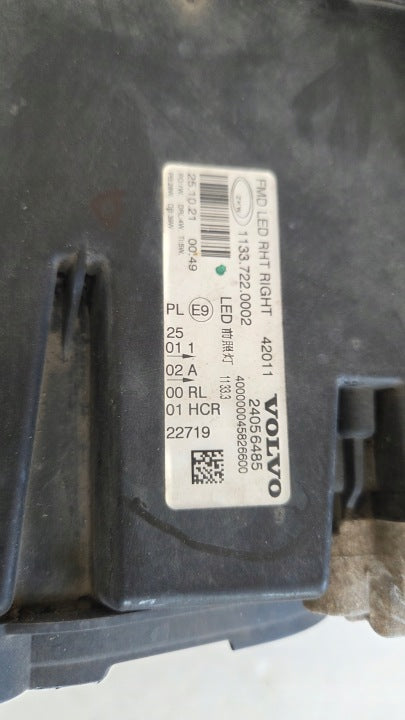 Frontscheinwerfer Volvo I 24056485 LED Rechts Scheinwerfer Headlight SCH6559898611jd