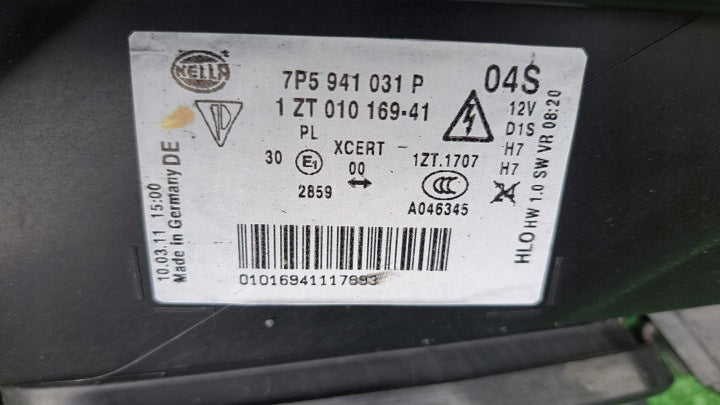 Frontscheinwerfer Porsche Cayenne 7P5941031P Xenon Links Scheinwerfer Headlight SCH6580805068tj