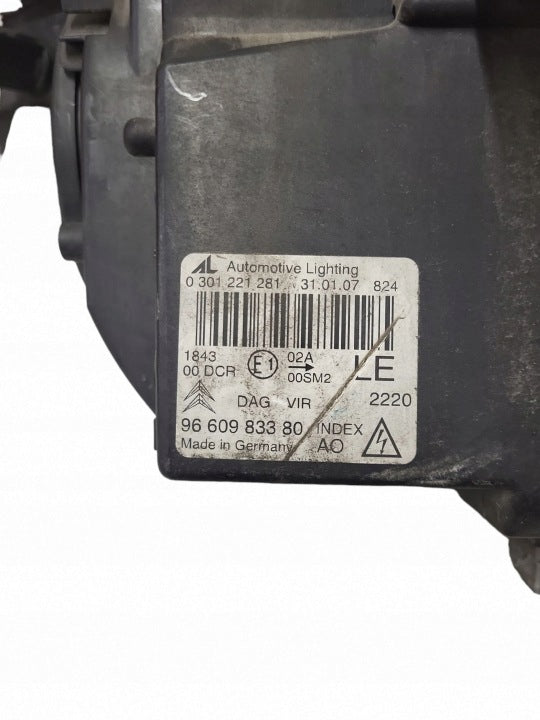 Frontscheinwerfer Citroën C6 9660983380 Rechts Scheinwerfer Headlight SCH6593119952pq