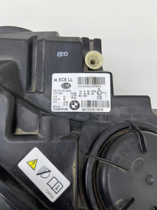 Frontscheinwerfer BMW 1 F21 F20 7229678 Xenon Rechts Scheinwerfer Headlight SCH6597396696wb